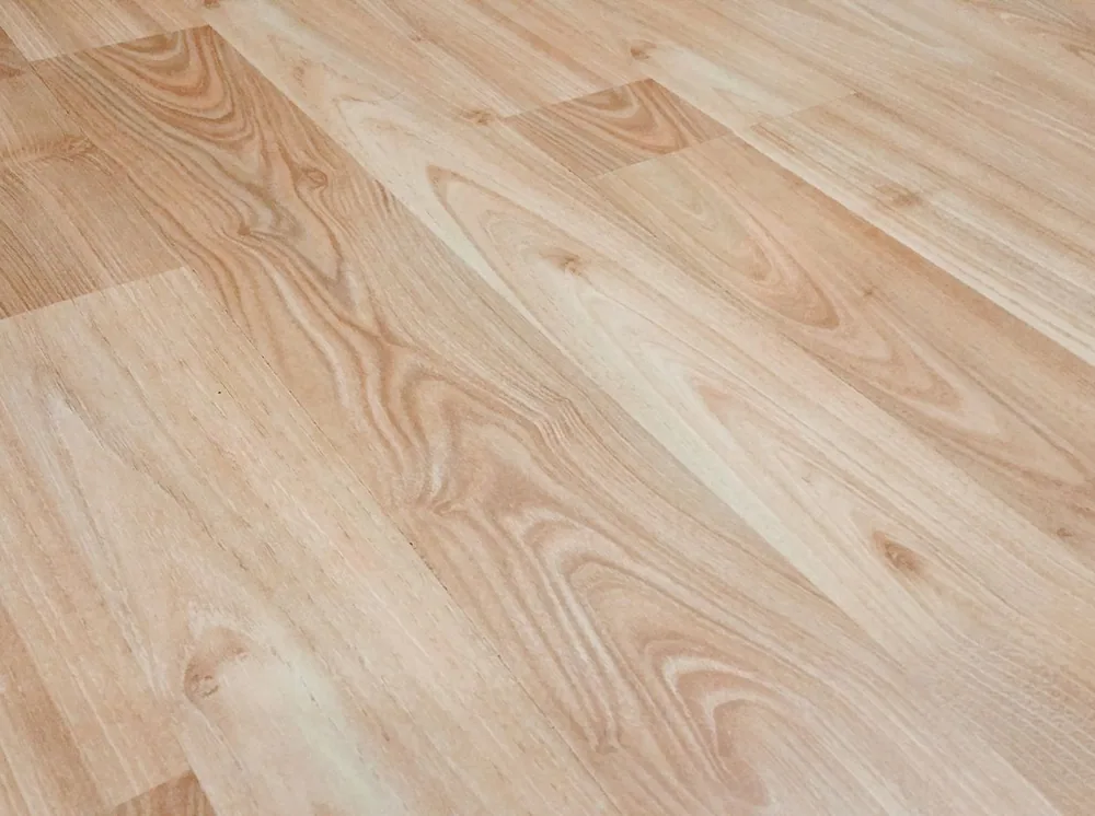 New luxury vinyl plank flooring installed in a bright Summerville, SC home